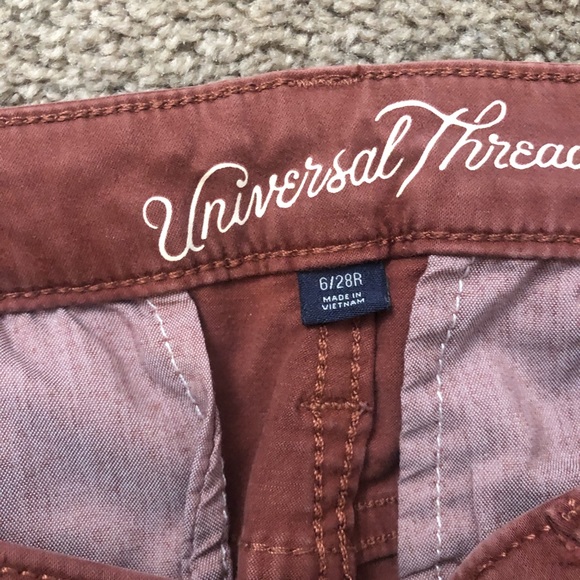 Cargo burnt orange jeans - Picture 3 of 3